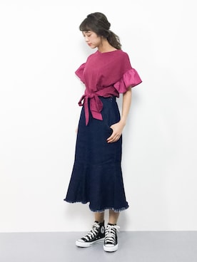 teraさん（レディース・164cm）の夏コーディネート