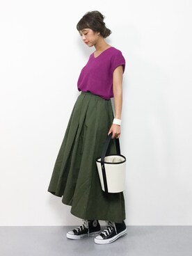 teraさん（レディース・164cm）の夏コーディネート