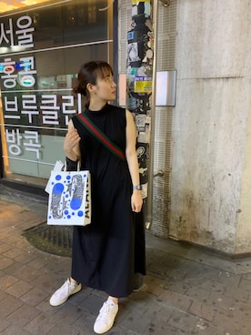 「TRIP」｜linaさん（レディース・157cm）の夏コーディネート