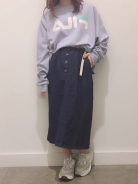 ふうかさん（レディース・148cm）の春コーディネート