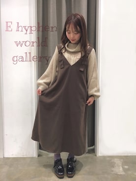 ふうかさん（レディース・148cm）の冬コーディネート