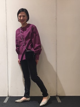 Aya Tanigawaさん(レディース・155cm)の夏コーディネート