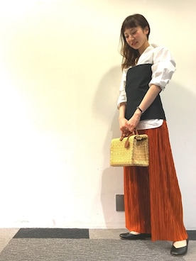 Aya Tanigawaさん(レディース・154cm)の夏コーディネート