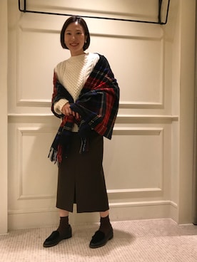 Aya Tanigawaさん(レディース・155cm)の秋コーディネート