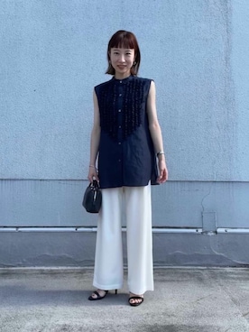 Aya Tanigawaさん（レディース・154cm）の春コーディネート