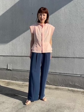 Aya Tanigawaさん（レディース・154cm）の夏コーディネート