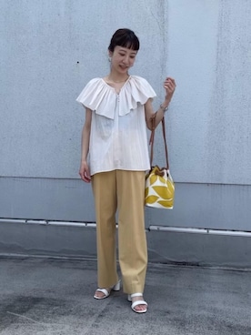 Aya Tanigawaさん（レディース・154cm）の夏コーディネート