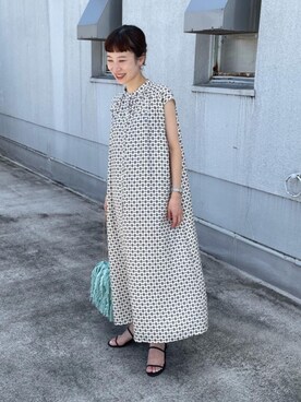 Aya Tanigawaさん（レディース・154cm）の夏コーディネート