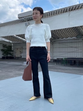 Aya Tanigawaさん（レディース・154cm）の夏コーディネート