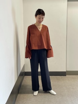 Aya Tanigawaさん（レディース・154cm）の夏コーディネート