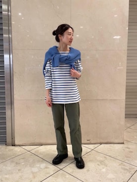 Aya Tanigawaさん（レディース・154cm）の冬コーディネート