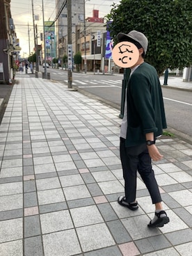 「G-SHOCK」｜「アイテム（その他）」を使った、NORiさん（メンズ・174cm）の秋コーディネート