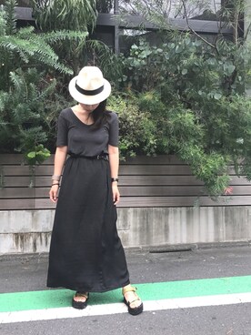RITSUさん（レディース・157cm）の夏コーディネート