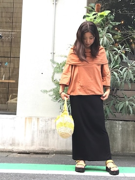 「プチプラミックス」｜RITSUさん（レディース・156cm）の夏コーディネート