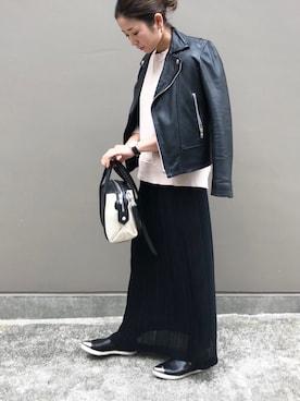 RITSUさん（レディース・156cm）の春コーディネート