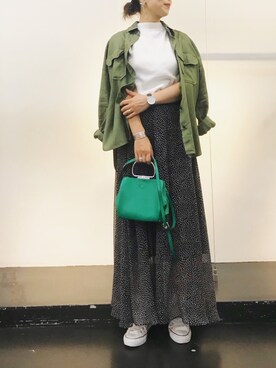 RITSUさん（レディース・156cm）の春コーディネート