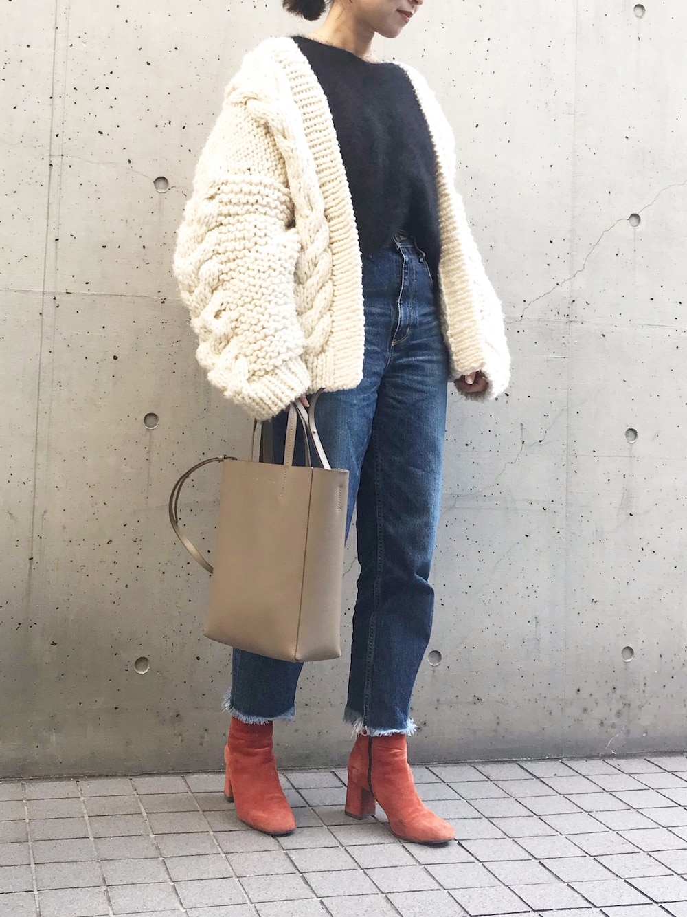 Plage - 【美品❣️】plage 2017 fur Vネックプルオーバー plage（プラージュ）の「Fur Vネック ニットプルオーバー
