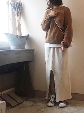 RITSUさん（レディース・156cm）の春コーディネート