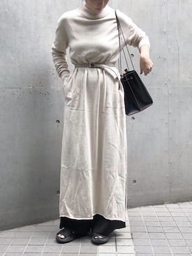 「Steven Alan」｜「アイテム（ワンピース/ドレス）」を使った、RITSUさん（レディース・156cm）の夏コーディネート