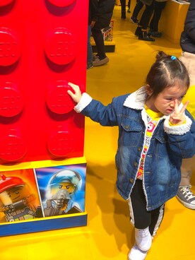 「JAM（ジャム）のアイテム（パーカー）」を使った、yuichiyuaさん（レディース・162cm）の冬コーディネート