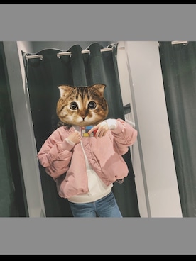 「Plum design（プラムデザイン）のアイテム」を使った、WENさん（レディース・171cm）の冬コーディネート