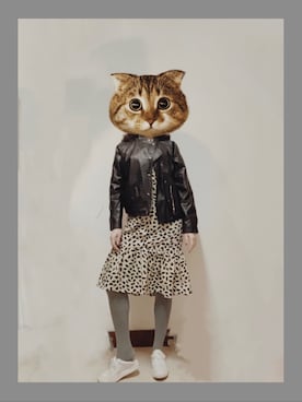 「Plum design（プラムデザイン）のアイテム」を使った、WENさん（レディース・171cm）の春コーディネート