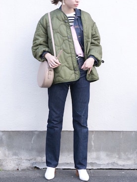 ヤマサキ サオリさん（レディース・169cm）の冬コーディネート