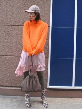 ヤマサキ サオリさん（レディース・169cm）の春コーディネート