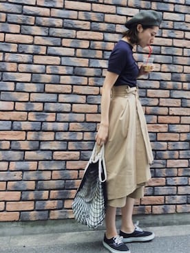 「SHIPS Days（シップスデイズ）のアイテム」を使った、ヤマサキ サオリさん（レディース・169cm）の春コーディネート