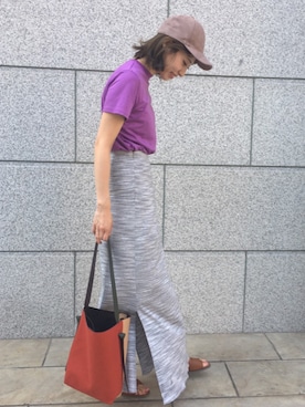 ヤマサキ サオリさん(レディース・169cm)の夏コーディネート