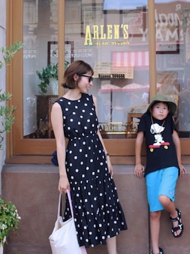 ヤマサキ サオリさん（レディース・169cm）の夏コーディネート