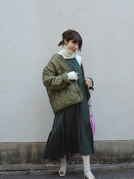 ヤマサキ サオリさん（レディース・169cm）の秋コーディネート