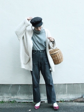 ヤマサキ サオリさん(レディース・169cm)の秋コーディネート