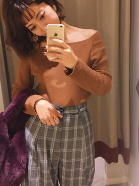 ヤマサキ サオリさん（レディース・169cm）の秋コーディネート