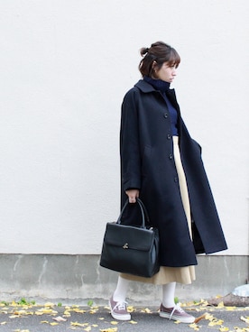 ヤマサキ サオリさん(レディース・169cm)の冬コーディネート