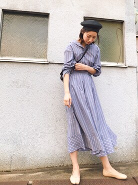 ヤマサキ サオリさん(レディース・169cm)の春コーディネート