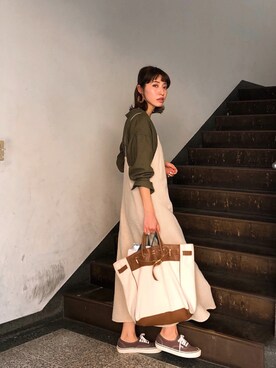 ヤマサキ サオリさん(レディース・169cm)の春コーディネート