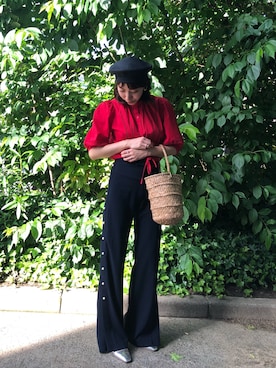 ヤマサキ サオリさん(レディース・169cm)の春コーディネート