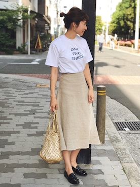 ヤマサキ サオリさん（レディース・169cm）の春コーディネート