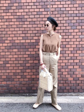 ヤマサキ サオリさん（レディース・169cm）の夏コーディネート