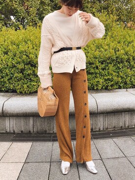 ヤマサキ サオリさん(レディース・169cm)の春コーディネート