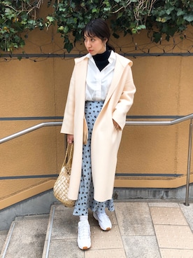 「STUNNING LURE（スタニングルアー）のアイテム（ジャケット/アウター）」を使った、ヤマサキ サオリさん（レディース・169cm）の冬コーディネート