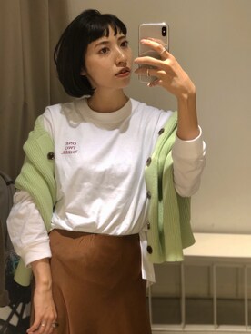 ヤマサキ サオリさん(レディース・169cm)の秋コーディネート