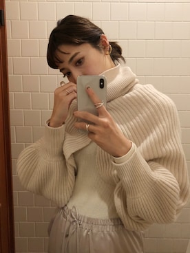 ヤマサキ サオリさん(レディース・169cm)の冬コーディネート