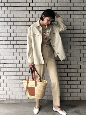 ヤマサキ サオリさん（レディース・169cm）の冬コーディネート