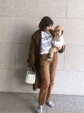 ヤマサキ サオリさん（レディース・169cm）の冬コーディネート