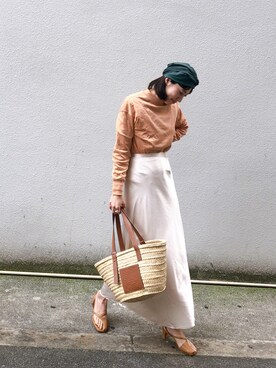 ヤマサキ サオリさん(レディース・169cm)の春コーディネート