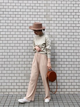 ヤマサキ サオリさん(レディース・169cm)の春コーディネート