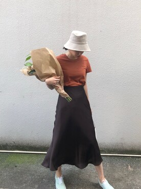 ヤマサキ サオリさん（レディース・169cm）の夏コーディネート