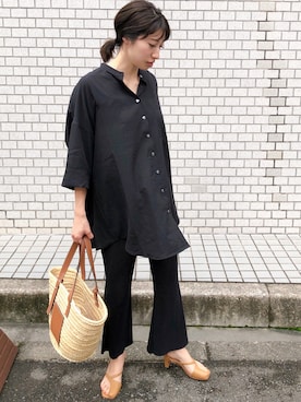 ヤマサキ サオリさん（レディース・169cm）の夏コーディネート